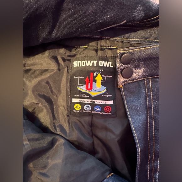 Snowy owl snowboarding pants - Picture 4 of 4